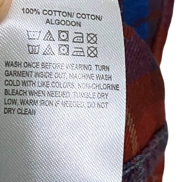 Lucky Brand Mens Plaid Pearl Snap Shirt L Country Western Cowboy Rodeo Work Wear - Picture 8 of 10